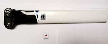 Specialized STP TRANSITION SW STRAIGHT SEATPOST 450MM SAXO Saxo Bank Team One Size - Produktbild - 1 Specialized STP TRANSITION SW STRAIGHT SEATPOST 450MM SAXO Saxo Bank Team One Size - Produktbild - 1