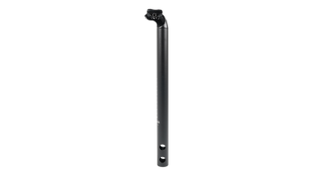 Specialized STP TURBO SEATPOST, 30.9MM, ALLOY, 400MM LENGTH, 21MM OFFSET, SINGLE-BOLT CLAMP, W/ HOLE FOR REAR LIGHT WIRE Black 30.9mm x 400mm - Produktbild - 1