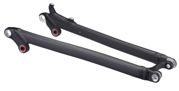 Specialized STS MY21 SJ, ALLOY FRAME, ALLOY SEATSTAY, LONG, FOR S5-S6, 12X148MM - SATIN BLACK / SMOKE One Size - Produktbild - 1
