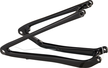 Specialized CHS MY21 SJ, CARBON FRAME, REAR STAY ASSEMBLY, 12X148MM, CARBON, 432MM FOR S1-S4 - GLOSS BLACK/WHITE One Size - Produktbild - 1