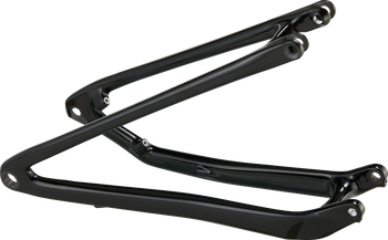 Specialized CHS MY21 SJ, CARBON FRAME, REAR STAY ASSEMBLY, 12X148MM, CARBON, 442MM FOR S5-S6 - GLOSS BLACK/WHITE One Size - Produktbild - 1