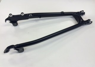 Specialized STS MY10-11 SJ FSR ALLOY / MY11-13 SAFIRE SEATSTAY WITH BEARINGS BRAIN MOUNT BLACK NO DECALS One Size - Produktbild - 1
