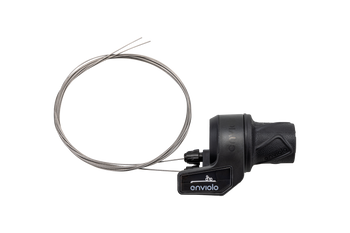 Specialized SHF ENVIOLO, PURE MANUAL CONTROLLER, IGH REAR HUB TWIST SHIFTER, W/ 2500MM CABLES Black One Size - Produktbild - 1