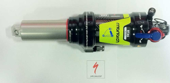 Specialized SHK SRAM MY13 MONARCH RS MNR RTAS SBC ML W/ AUTOSAG 197X48 BLKLM 8X15.75 (00.4118.018.003) (NO LONGER PRODUCED) One Color - Produktbild - 1