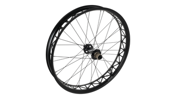 Specialized WHL FATBOY 26"; REAR, ALLOY, TA, 12X197MM, DISC, 6-BOLT, 32H, SHIMANO HG 10-SPD FHB (NO RIM STRIP) - BLACK - Produktbild - 1