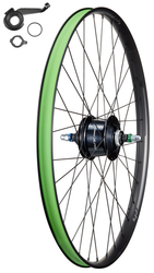 S215500002---01-21425597.jpg Specialized WHL TURBO, 650B, REAR, ALLOY, IGH BOLT-ON, 10X135MM, DISC, CENTERLOCK, 32H, SHIMANO 8-SPD ALFINE HUB - BLACK W/ TURBO DCL 650B - Produktbild - 1