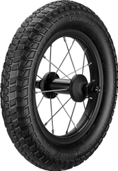 Specialized WHL KIDS HOTWALK 12"; FRONT OR REAR, ALLOY, BOLT-ON, 16H, W/ 12X2.3" RHYTHM LITE AIRLESS TIRE MOUNTED Black 12" - Produktbild - 1 Specialized WHL KIDS HOTWALK 12"; FRONT OR REAR, ALLOY, BOLT-ON, 16H, W/ 12X2.3" RHYTHM LITE AIRLESS TIRE MOUNTED Black 12" - Produktbild - 1
