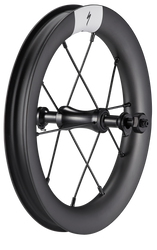 Specialized WHL KIDS HOTWALK CARBON 12"; FRONT OR REAR, CARBON, BOLT-ON, 10H (NO BRAKING SURFACE) - SATIN CARBON W/ WHITE DECAL - Produktbild - 1