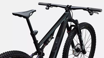 Specialized S-Works Epic 8 EVO, SRAM XX SL AXS, Downcountry-Mountainbike, Carbon / Green to Purple - Produktbild - 4