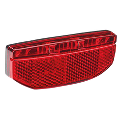 Büchel, Beleuchtung, EDGE, Dynamo-Rücklicht, LED, Wechselspannung 6V, Standlichtfunktion, für Gepäckträgermontage 50/80mm, Gewicht ca. 36gr., (Herst.-Nr. 51254637) - Produktbild - 1