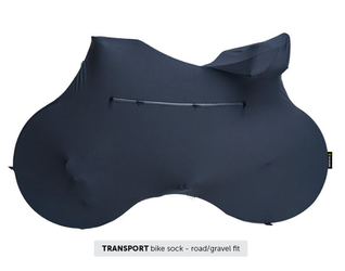 DS COVERS Fahrrad-Socke TRANSPORT RACE/GRAVEL schwarz - Produktbild - 1 DS COVERS Fahrrad-Socke TRANSPORT RACE/GRAVEL schwarz - Produktbild - 1