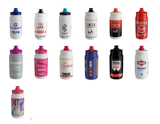 Elite Trinkflaschen-SET FLY TEAM BOTTLES 2025 50 x Trinkflasche je 550ml - Produktbild - 1