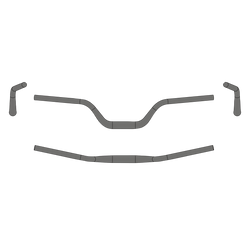 Ergotec Lenker Riser Bar 100 31.8 mm Ø 780 mm Breite 100 mm Erhöhung - Produktbild - 2