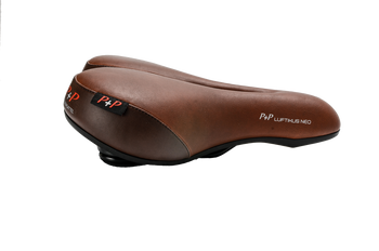 P&P Bequemsattel Luftikus NEObraun 215mm - Produktbild - 2