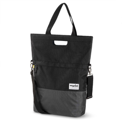 URBAN PROOF recycling Fahrradtasche SHOPPER 20L schwarz/grau - Produktbild - 1