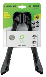 Ursus Zweibeinständer Jumbo schwarz H Max=275 mm, mit langer Schraube und Platte Werkstattverpackung 5 Stück pro Karton - Produktbild - 1