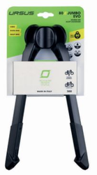 274840-21427054-21427054.jpg Ursus Zweibeinständer Jumbo schwarz H Max=300 mm, mit langer Schraube und Platte Werkstattverpackung 5 Stück pro Karton - Produktbild - 1