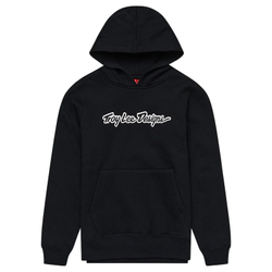 Troy Lee Designs Womens Pullover Hoodie, Signature, black, S - Produktbild - 1