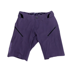 Troy Lee Designs Womens Lilium Short Shell, Solid, deep purple, S - Produktbild - 1