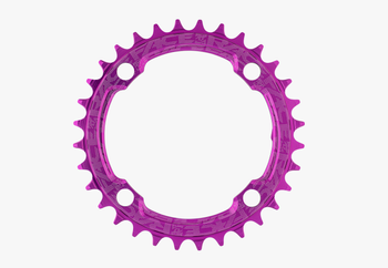 Race Face Kettenblatt, 104BCD, 4-Loch, 36 Z., purple - Produktbild - 1