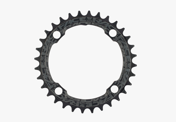 Race Face Kettenblatt, 104BCD, 4-Loch, 32 Z., matte black - Produktbild - 1