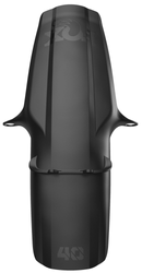 Fox Assembly: Mud Guard, MY21 40, Black, AM AC - Produktbild - 1