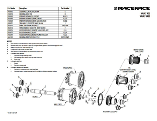 Race Face Vault Nabe Freilaufkörper, Shimano HG, black - Produktbild - 1
