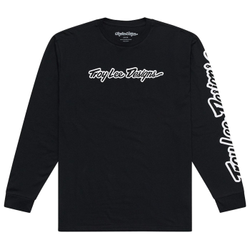 Troy Lee Designs Longsleeve, Signature, black, XXL - Produktbild - 1