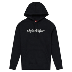 Troy Lee Designs Pullover Hoodie, Signature, black, youth L - Produktbild - 1