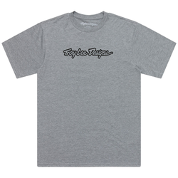 Troy Lee Designs T-Shirt, Signature, gray heather, XL - Produktbild - 1