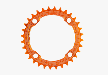 Race Face Kettenblatt, 104BCD, 4-Loch, 38 Z., orange - Produktbild - 1