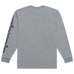Troy Lee Designs Longsleeve, Signature, grey heather, L - Produktbild - 2