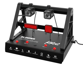 Knog Blinder E Commuter StVZO Thekendisplay, mit Bestückung, black - Produktbild - 1