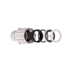 PHB927S-01-21433680.jpg Chris King Freilaufkörper R45 Gen. 4, Shimano HG inkl. Edelstahl-Lager, Aluminium, silver - Produktbild - 1