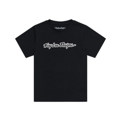 Troy Lee Designs T-Shirt, Signature, black, youth S - Produktbild - 1