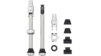 Wolf Tooth Tubeless Valve Stem Ventile, Clik Valve, 60mm, 2 Stk., raw silver - Produktbild - 1
