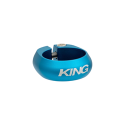 Chris King Sattelklemme, 34.9mm, matte turquoise - Produktbild - 1