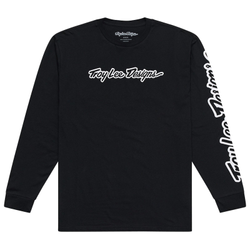 Troy Lee Designs Longsleeve, Signature, black, L - Produktbild - 1