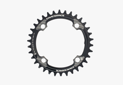 RNW104X34TSHI12BLK-01-21438534.jpg Race Face Kettenblatt, 104BCD, 4-Loch, 34 Z., Shimano 12-fach, black - Produktbild - 1