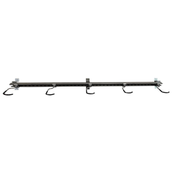 Longus BikeStock Garagenset inkl. Schiene, Haken & Wandhalter - Produktbild - 1