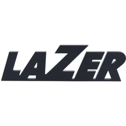 LAZER 3D- Logo "LAZER" mit Magnetstreifen an der Unterseite schwarz 350x105x8mm - Produktbild - 1
