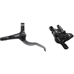 SHIMANO Scheibenbremse MT401/MT410 VR Links Schwarz/Grau - Produktbild - 1