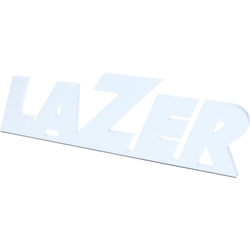 LAZER 3D- Logo "LAZER" mit Magnetstreifen an der Unterseite weiß 350x105x8mm - Produktbild - 1 LAZER 3D- Logo "LAZER" mit Magnetstreifen an der Unterseite weiß 350x105x8mm - Produktbild - 1