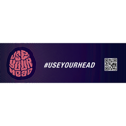 LAZER Hartschaumplatte Use Your Head 1 Stück - Produktbild - 1