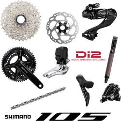 SHIMANO Gruppe 105 Di2 12 Fach, 172,5 mm, 50-34Z. - Produktbild - 1 SHIMANO Gruppe 105 Di2 12 Fach, 172,5 mm, 50-34Z. - Produktbild - 1