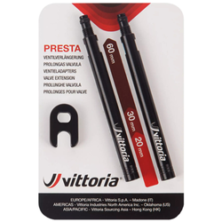 Vittoria Valve extension 30 mm blister 2 pcs. in alu + spanner - Produktbild - 1