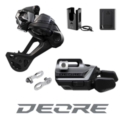 SHIMANO Schaltungs-Upgrade-Kit DEORE Di2 M6250, RD-M6250-SGS, SW-M6250-IR - Produktbild - 1