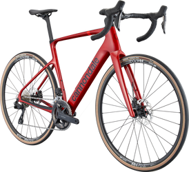 Cannondale Synapse Carbon 4 Endurance-Rennrad mit Shimano 105 Di2, Metallic Red - Produktbild - 3