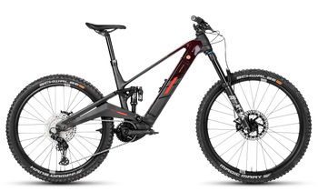 ROTWILD R.EX CORE Race Enduro E-Bike Red Transparent ROTWILD R.EX CORE Race Enduro E-Bike Red Transparent