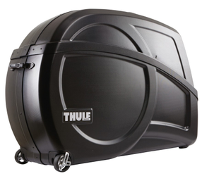 Fahrrtransportkoffer Thule Round Transit schwarz mit integrierten Montageständer / Retourenware, nur Abholung in GD - Produktbild - 1